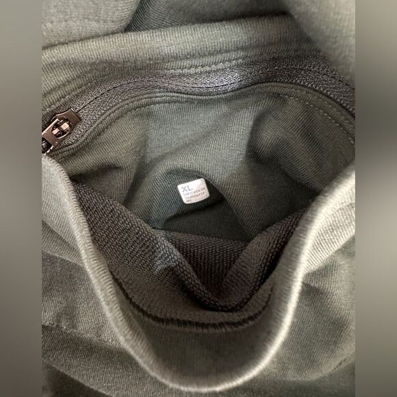 Lululemon Men’s Soft French Terry Knit Overshirt Green Size XL - Picture 12 of 14